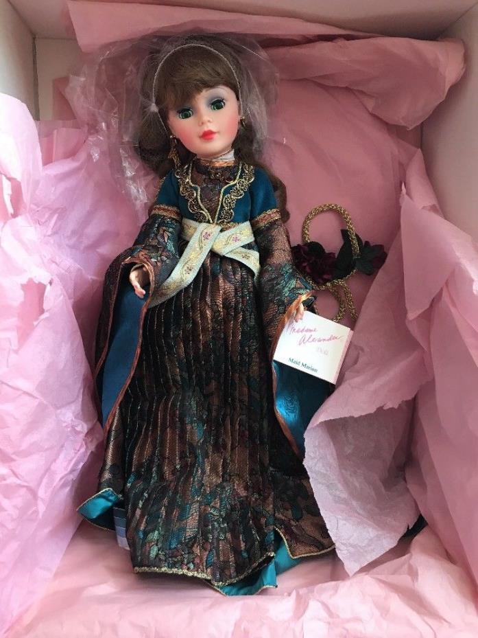 Rare Vintage Madame Alexander Cissy Maid Marian Portrait Doll 21