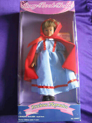 1995 Little Red Riding Hood Precious Playmates Story Book Doll