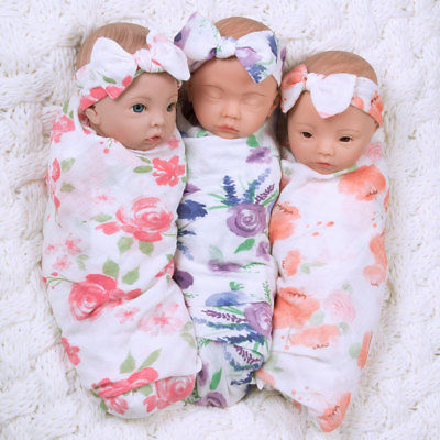 Paradise Galleries Reborn Baby Doll That Looks Real - Sweet Swaddlers Trio