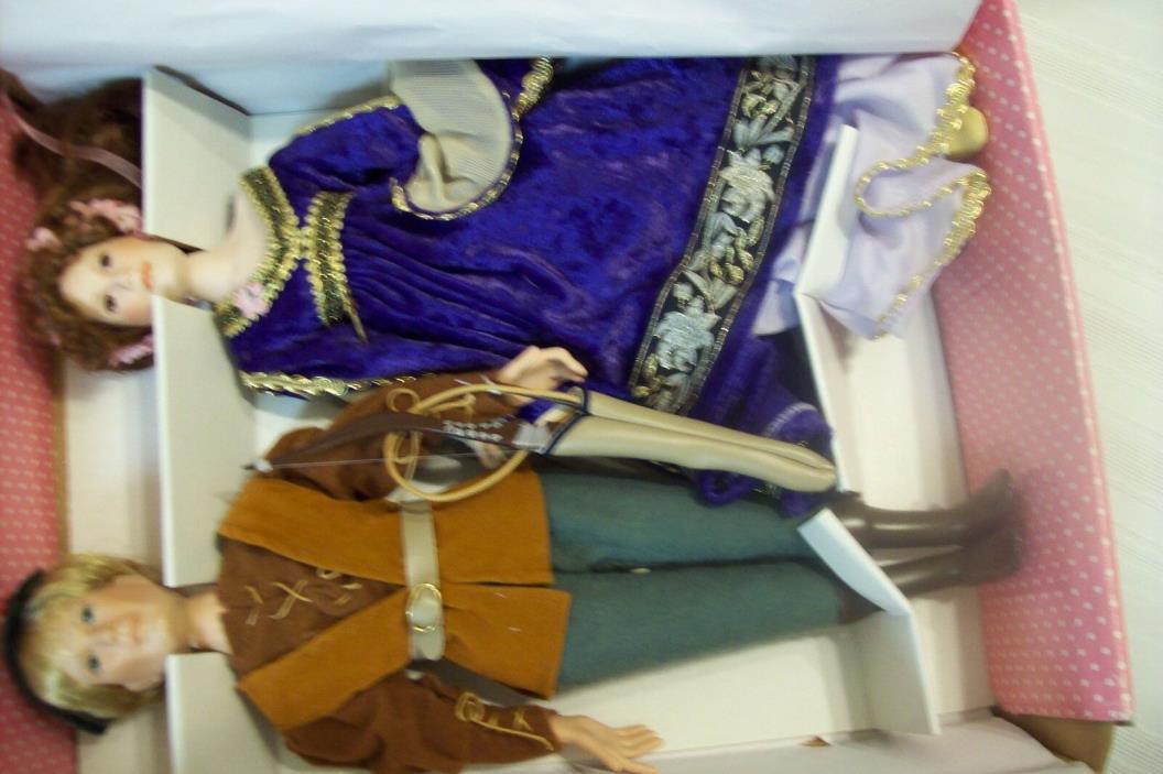 Robin Hood and Lady Marion- Paradise Galleries dolls