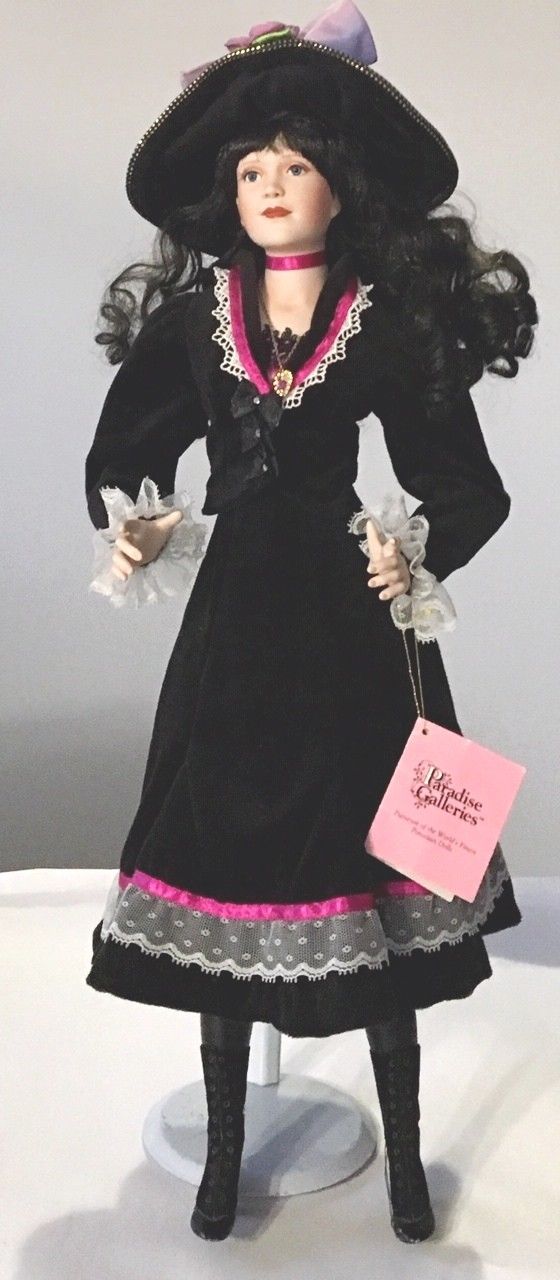 VINTAGE PATRICIA ROSE DOLL PARADISE GALLERIES  #A080  PORCELAIN 1996