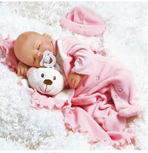 Paradise Galleries Reborn Baby Girl Doll 16”, Baby Carly