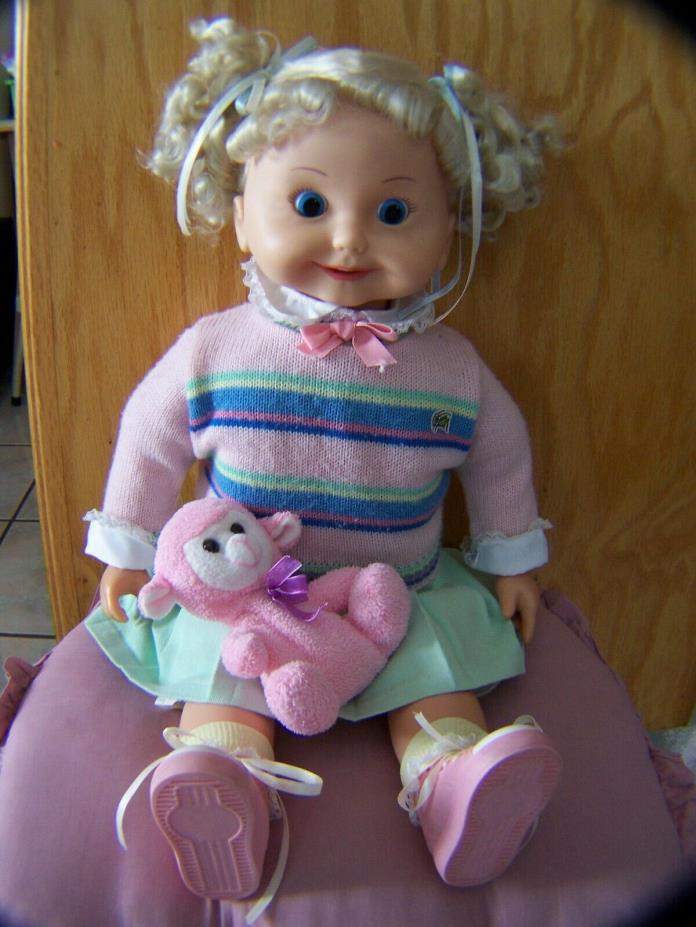 Playmates Talking Cricket Doll 1985 Original clothing with cassette tape