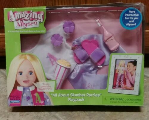 Amazing Allysen All About Slumber Parties Playpack Playmates NOS