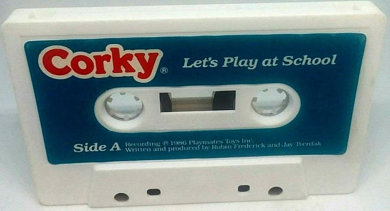 Vintage Talking Corky Let's Play at School for Corky Doll Tape Vtg 1986