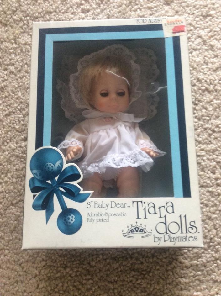 BEAUTIFUL Baby Dear Vintage 1981 Tiara Doll by Playmates  8