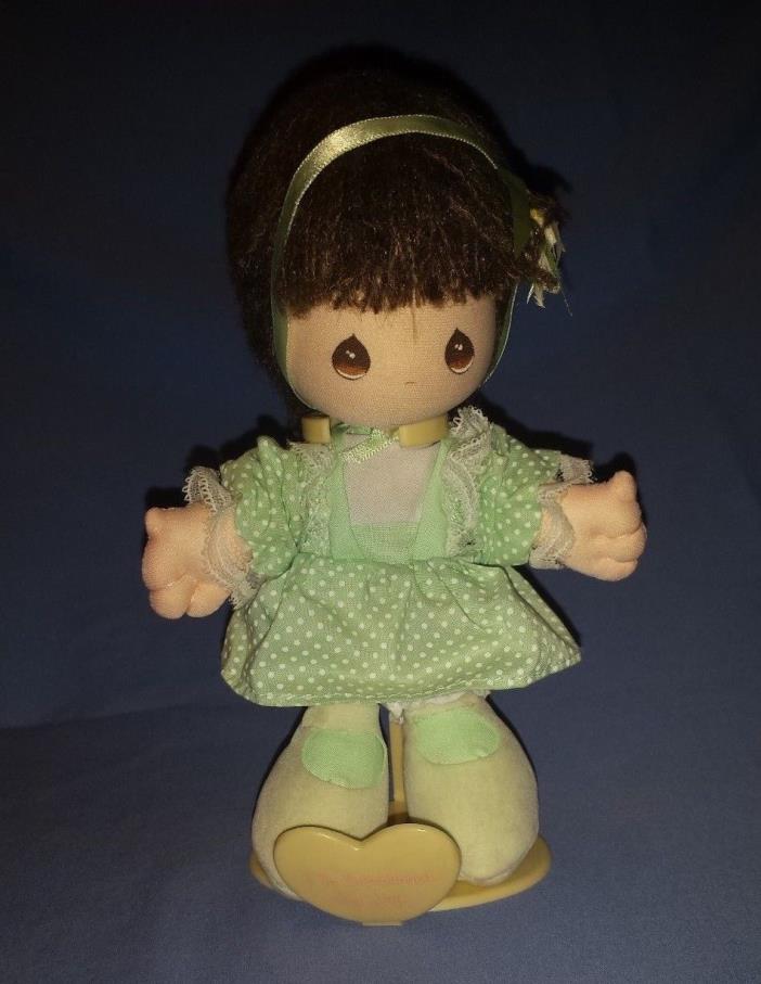 Vintage 1989 Applause Inc Precious Moments Doll and Stand Im Surrounded By Joy