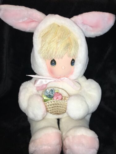 Vintage Precious Moments Doll Girl Easter Bunny  16