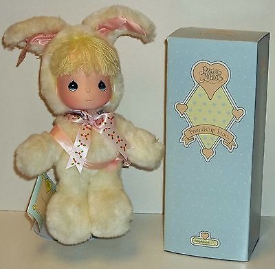 Precious Moments Honey Bunny Applause Doll # 20402 1989 Easter Friendship Line