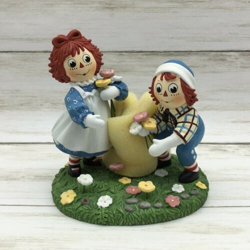 1998 Danbury Mint Raggedy Ann & Andy Just for You Figurine