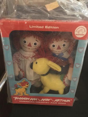 Raggedy Ann Andy Arthur Set