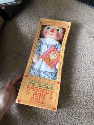 New In Box Raggedy Ann Doll