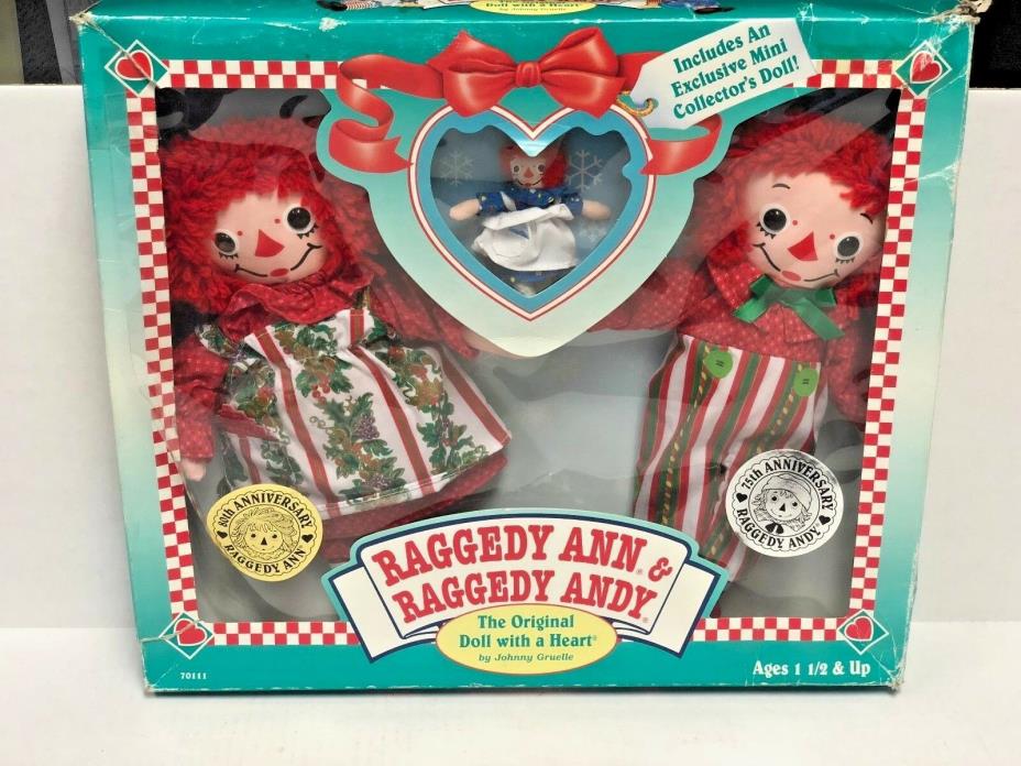 1996 Raggedy Ann and Andy Anniversary Collection by Johnny Gruelle