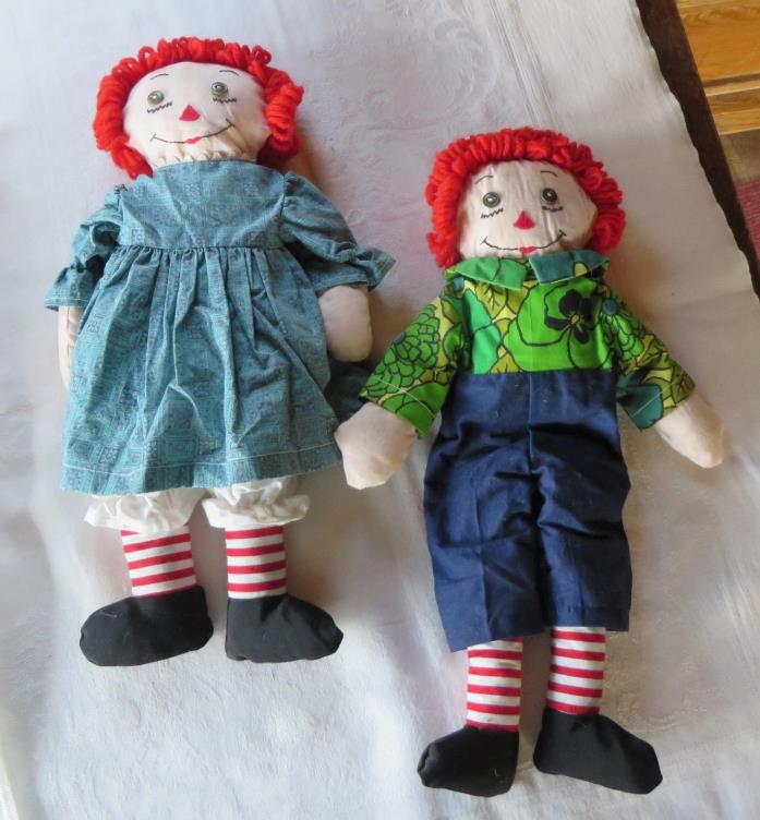 Vintage Raggedy Ann & Andy Dolls 18