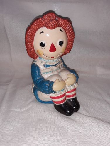 Vintage 1978 Raggedy Ann Book End By Bobb Merrill Only Ann Book End