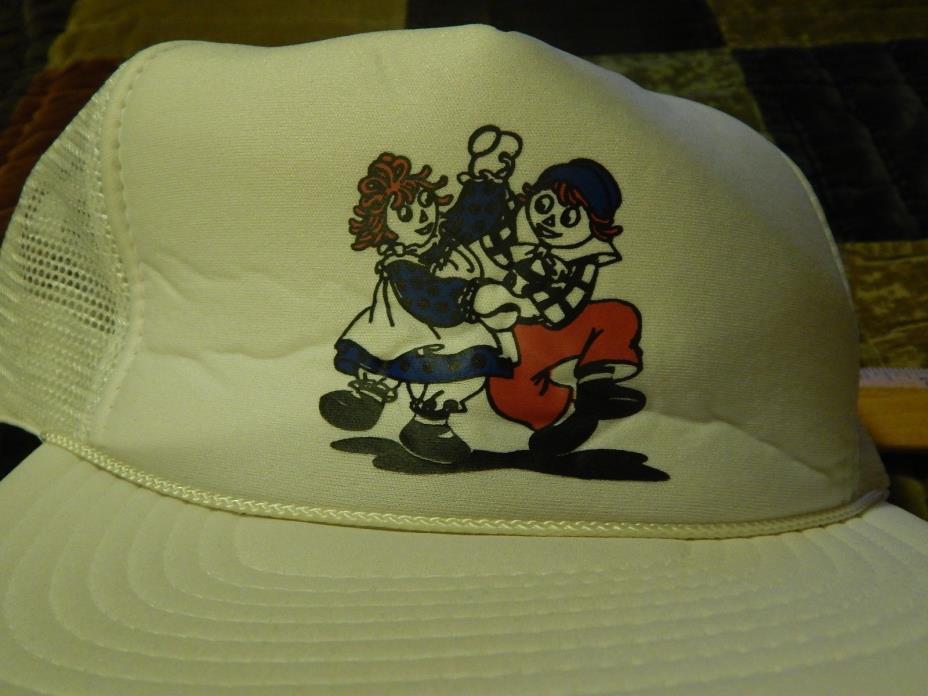 Raggedy Ann & Andy SNOWDEN (MadHatter) Polyester SnapBack Trucker HAT CAP Ltd