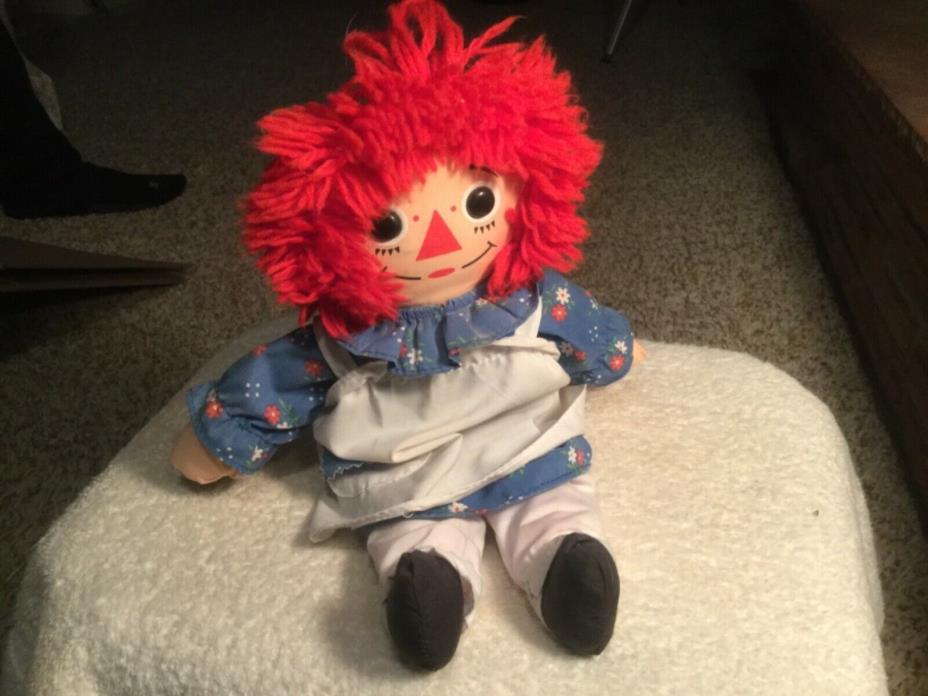 12 inch Raggedy Ann Doll - 1987 Playskool