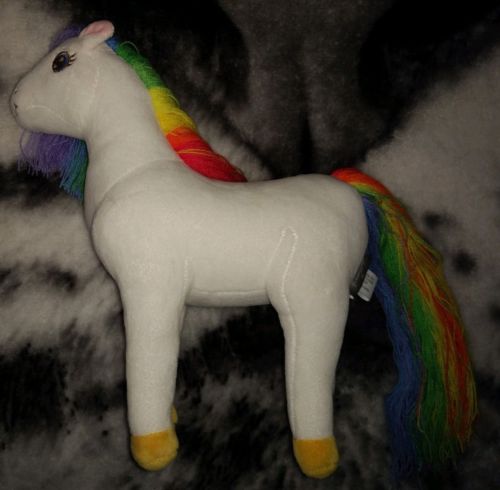 Rainbow Brite Plush Horse Starlite ReRelease Modern Stuffed Animal Toy