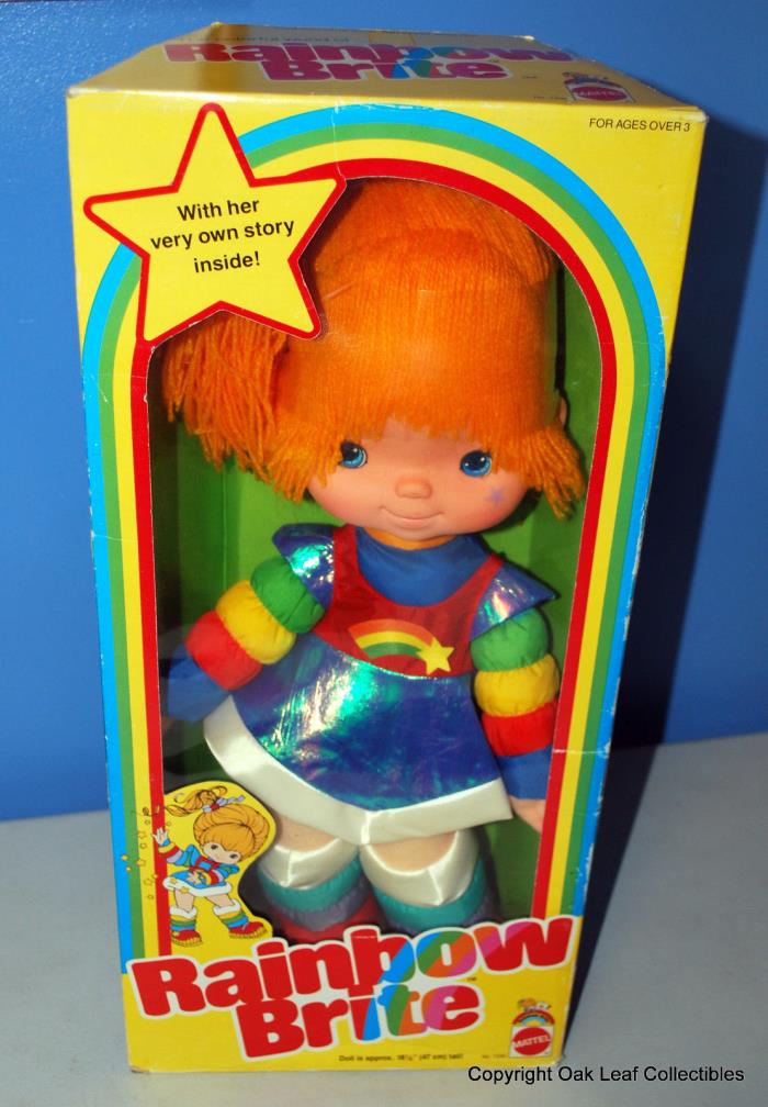 Rainbow Brite Doll NIB No. 7230 NRFB Vintage 1983