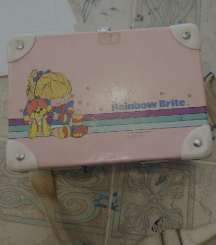 vintage rainbow brite lunch box