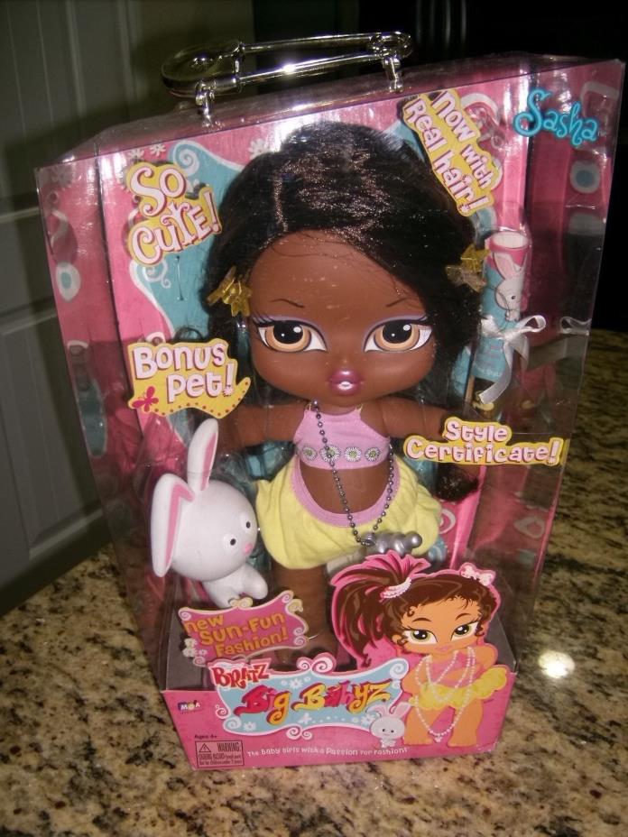 Bratz Big Babyz: Sun Time Sasha w/Real Hair - (HTF)