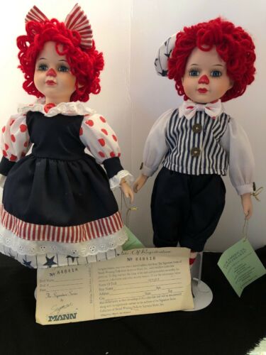 Seymour Dolls Our American Sweethearts Stars and Stripes Hart’s Valentine’s Day
