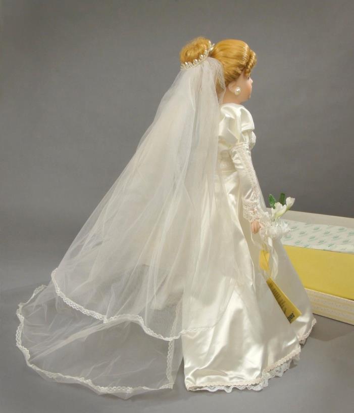 Victorian Bride Doll by Seymour Mann, Kara, 24” Tall.
