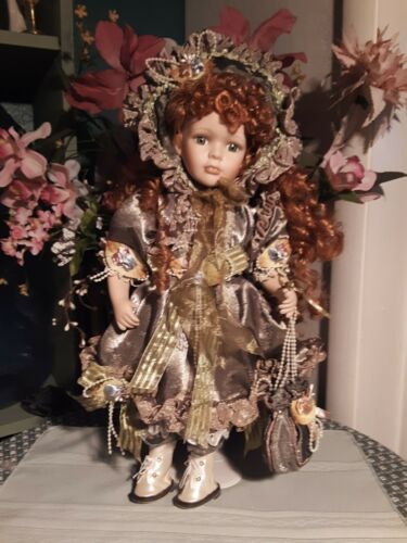 SYMOUIR MANN HANDCRAFTED CONNOISSEUR DOLL -CURLY LOCKS -16