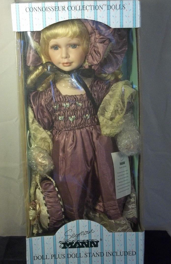 CONNOISSEUR COLLECTION DOLL-SEGMOUR MANN STUDIO - WITH STAND - IN BOX