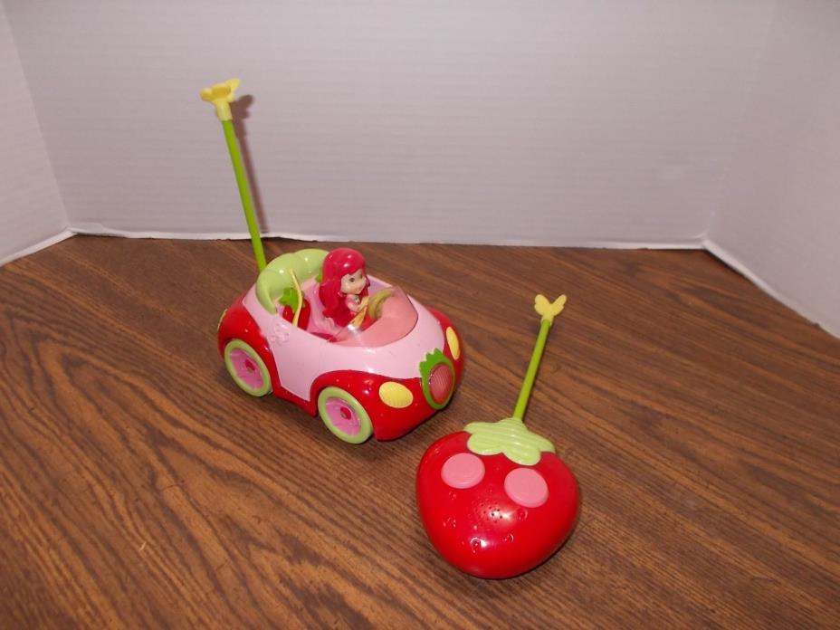 Strawberry Shortcake Remote Control Car Lights Music Sounds with Doll