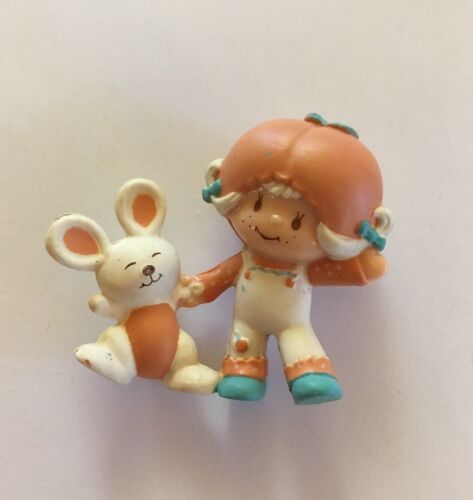 Strawberry Shortcake Apricot & Hopsalot PVC Mini Miniature Figurine