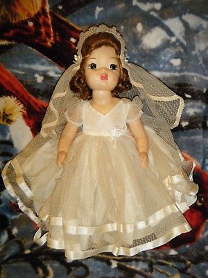 SWEET TERRI LEE BRIDE, ORIG MARKED GOWN