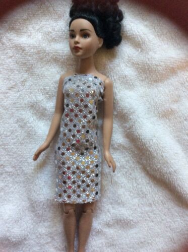 Little Silver Sparkly Dress for 10