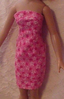 Pink Starry Sheath Dress  for 18