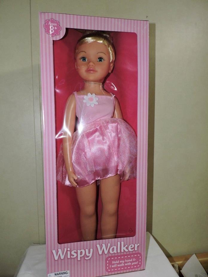Wispy Walker Doll  NIB Blonde Hair Blue Eyes 27 inches Ballerina