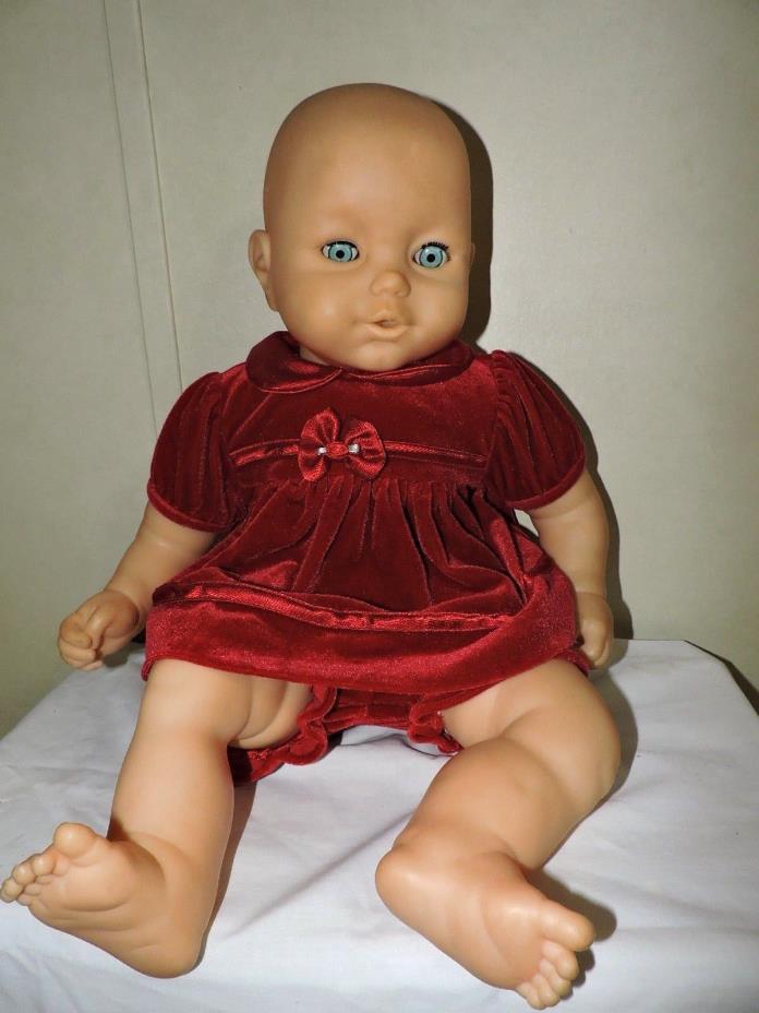 Large Doll for reborn or Play 23 inches tall Cloth Body Hong Kong