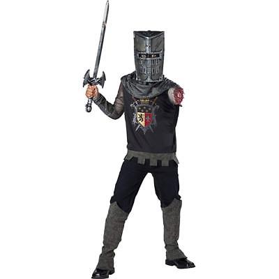 Boys Black Knight Zombie Costume size Small 6