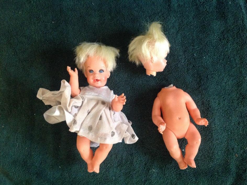 Mattel Cheerful tearful little dolls for parts, or repair