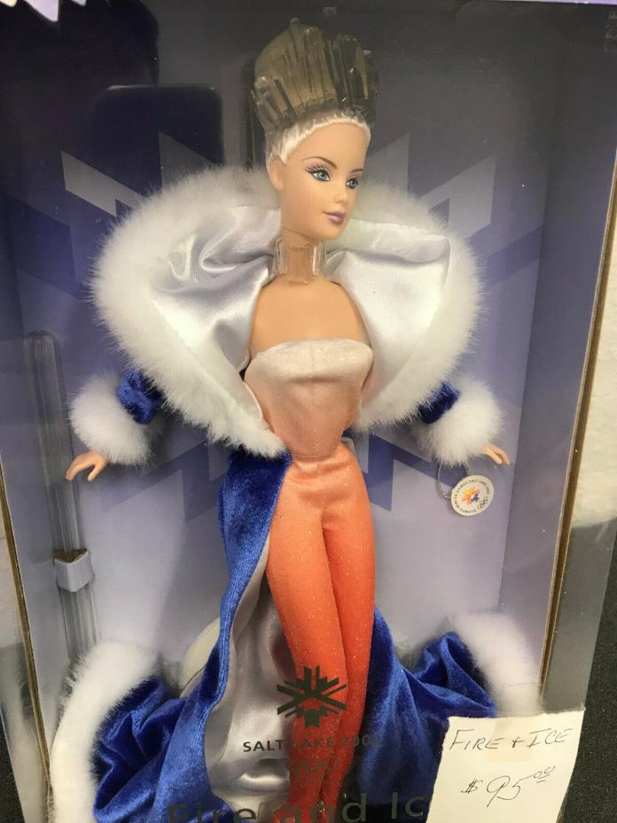 Barbie Fire And Ice Salt Lake 2002 Collectors Edition Doll (NEW