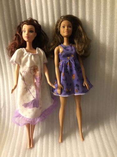 Lot Of 2 :  12” Barbie Dolls