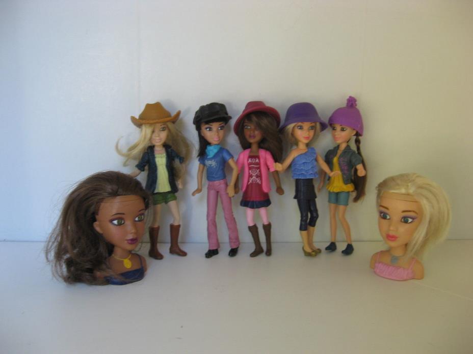 McDonalds Happy Meals Spinmaster Liv Doll Lot of 7 2011