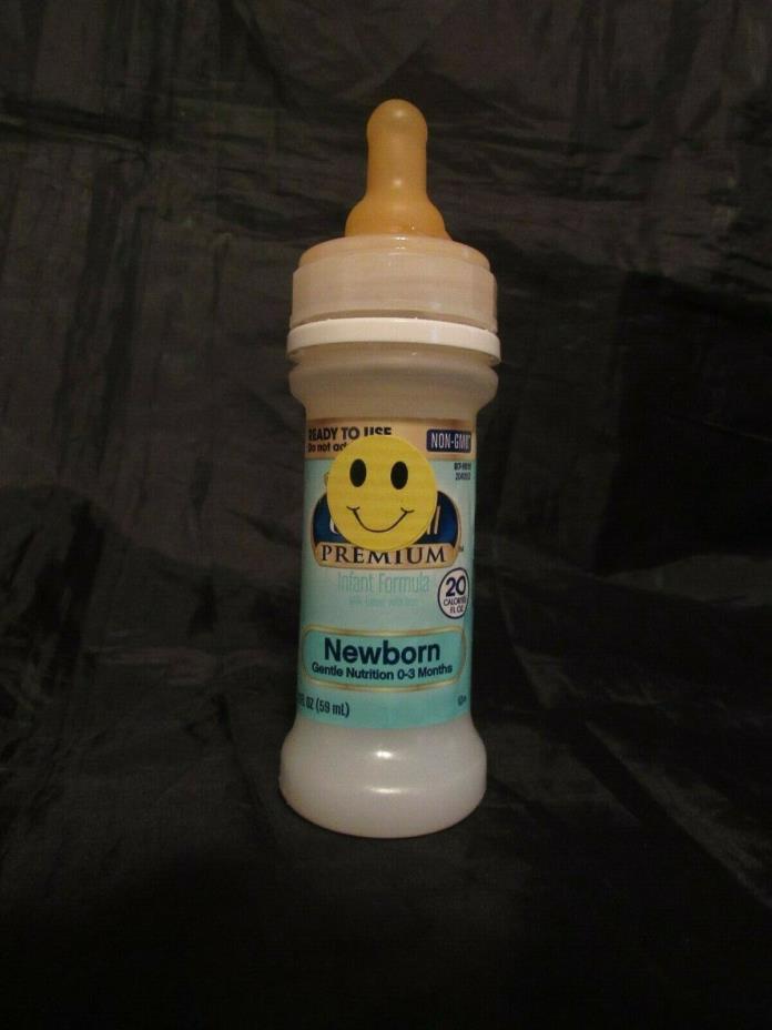 Reborn Baby doll bottle premium Newborn hospital fake formula accessory