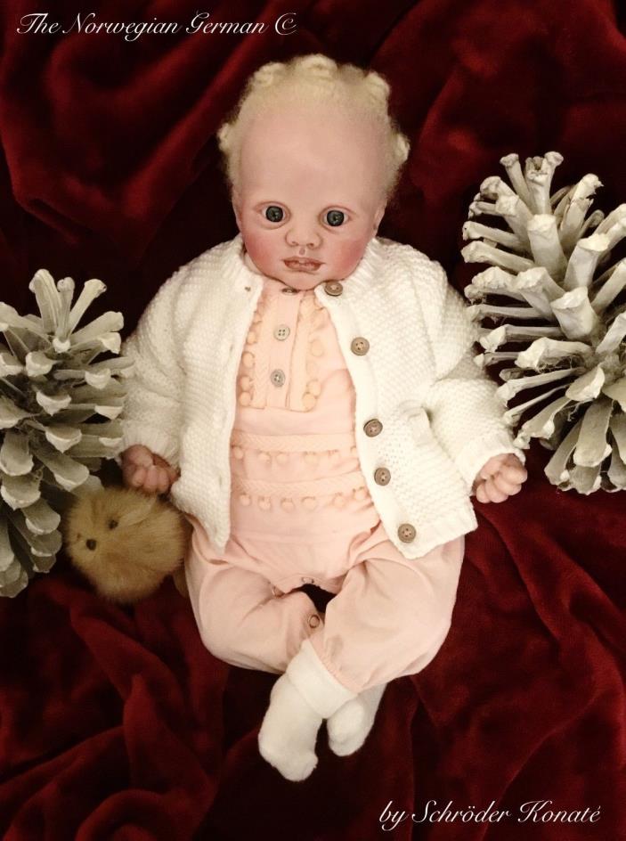 Precious OOAK African Albino | Black Baby Doll ~ Reborn Art Doll Collector