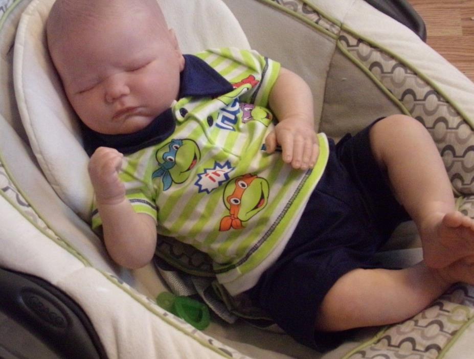 Beautiful Realborn Baby Landon-Full Limbs-Reborn by Carolina Cuties