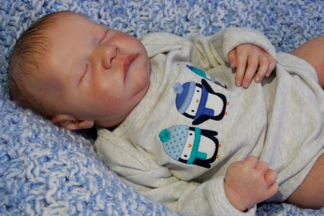 ~*Levi*~ by Bonnie Brown Newborn Reborn baby boy Sleeping Sweetheart