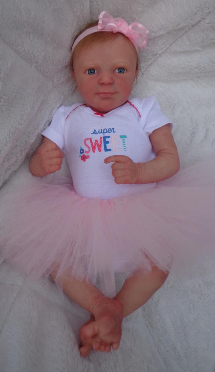 STUNNING Preemie Realborn Reborn Baby Doll Twin Aspen & Extras