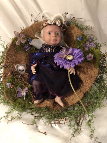 SOLE Jasper Pixie Fairy Fantasy Elf Reborn Denise Pratt Doll Artist Gingerlynn