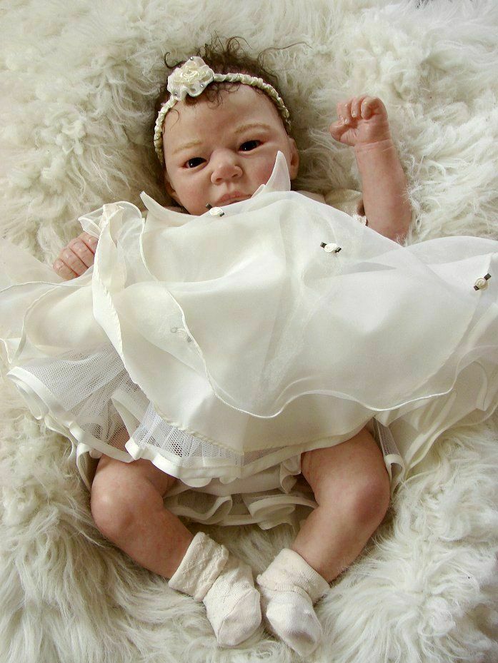 RARE Reborn baby 'Corine' 20'' Doll Kit by Sculpting Artist Adrie Stoete S.O.