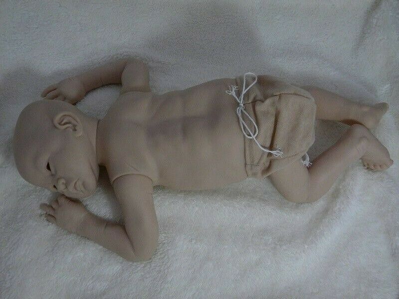 RARE Reborn baby Narvia Dior 22'' hf torso Doll Kit Ltd Ed. 250 by A. Wilkins