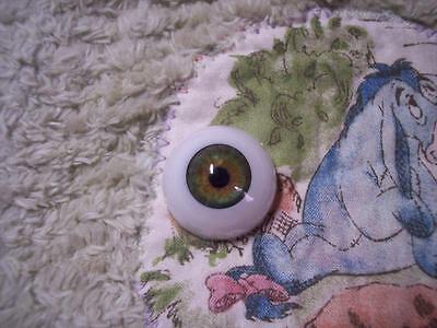 ~EyEcO EyEs PoLyGLaSs Eyes GrEeN GaZe A251 24MM ~ REBORN DOLL SUPPLIES